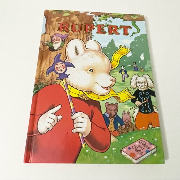 Vtg Rupert Bear Book The Daily Express Annual Storybook - Picture 1 of 16